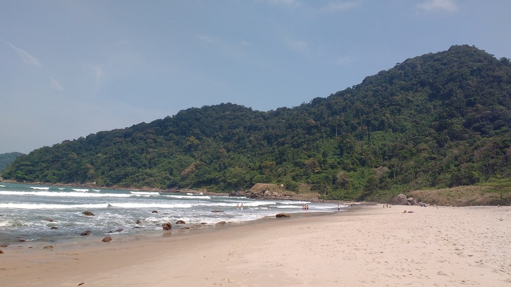 Trilha do Curtume no Parque Estadual Xixová-Japuí - São Vicente SP