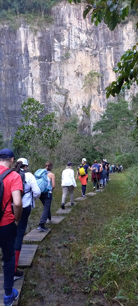 Trilha do Curtume no Parque Estadual Xixová-Japuí - São Vicente SP