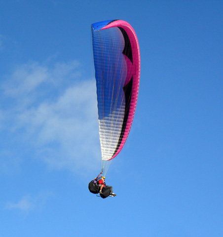 Voo Duplo de Parapente em São Vicente SP